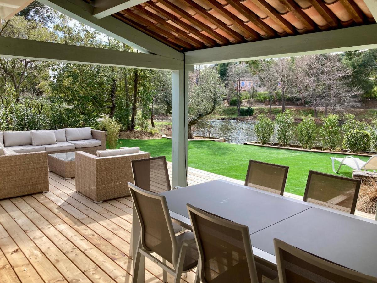 Les Restanques Maison Du Lac 4 Chambres Grimaud Eksteriør bilde
